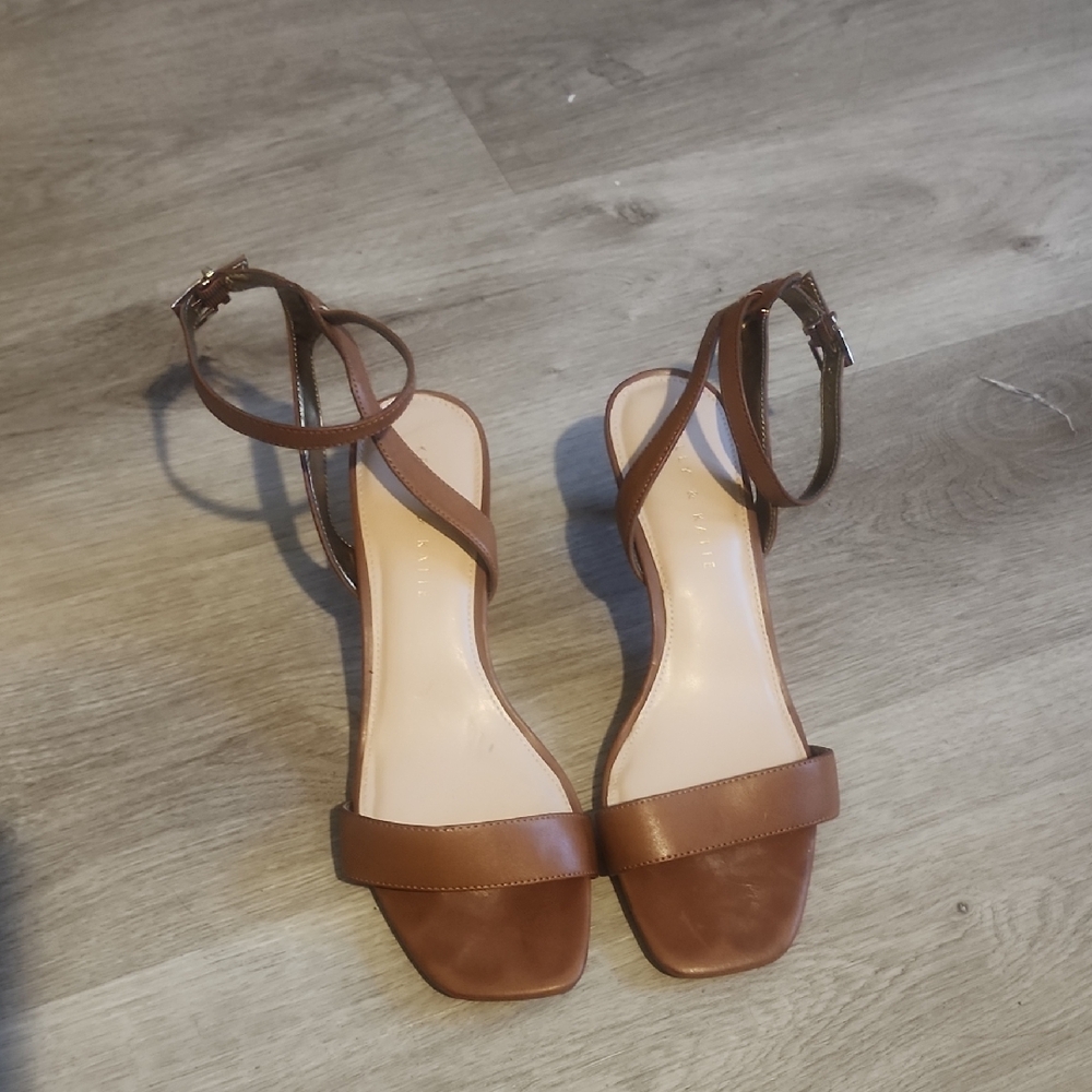 Kelly & Katie Tan Strappy Sandals